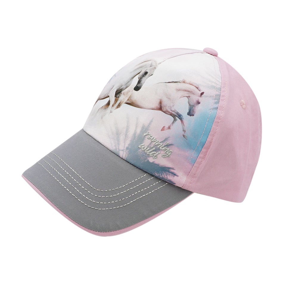 maximo KIDS GIRL-Cap "horses" Metallringverschluss – jetzt kaufen