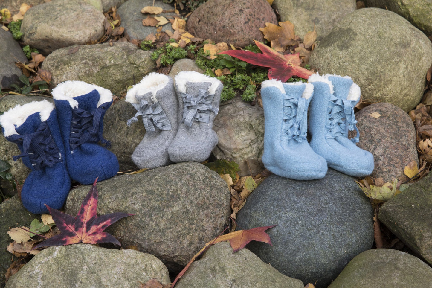 Pick a Pooh Booties Walk - Schnürer - grau méliert/Plü – jetzt kaufen