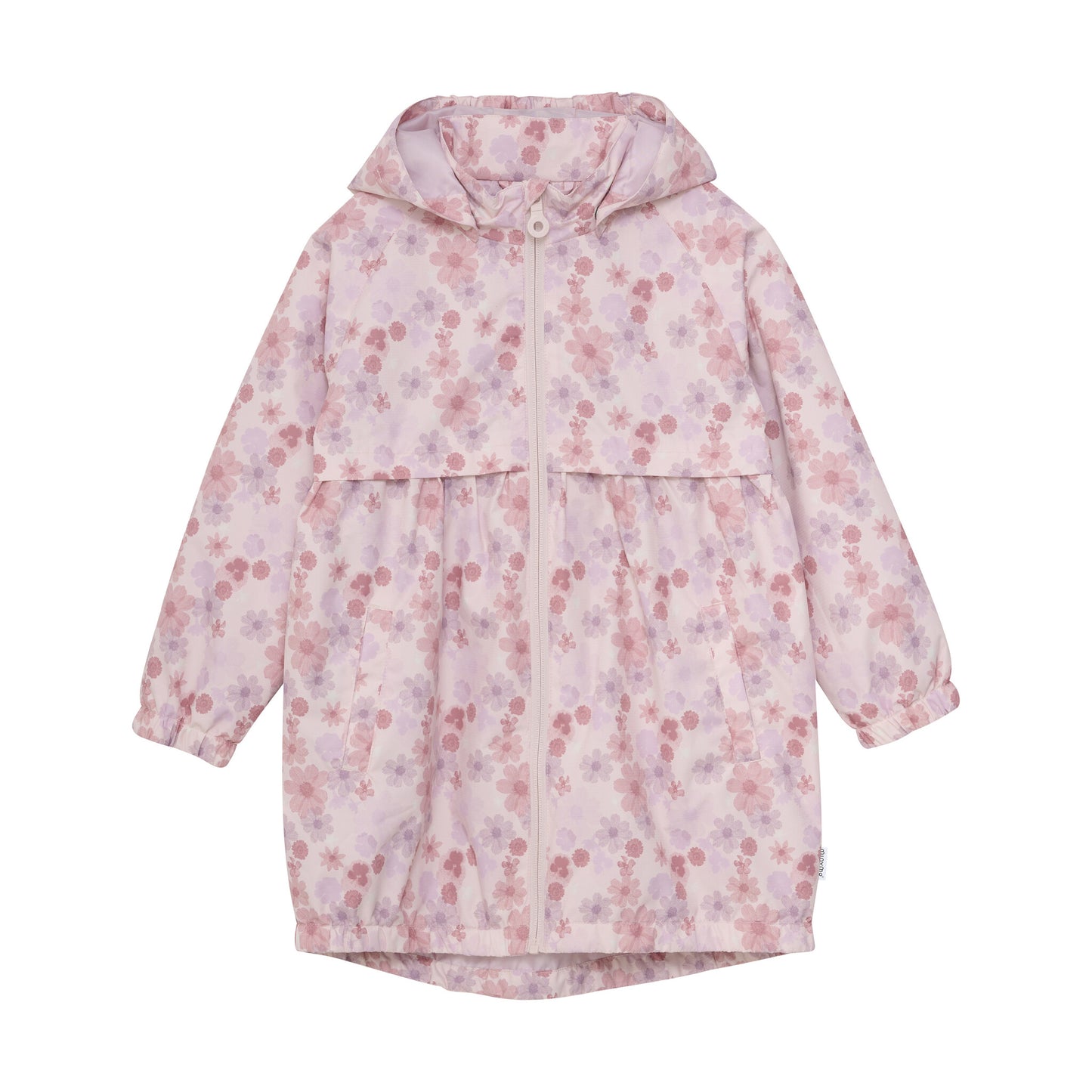 Minymo Softshell Regenjacke Blumendesign rosa – jetzt kaufen