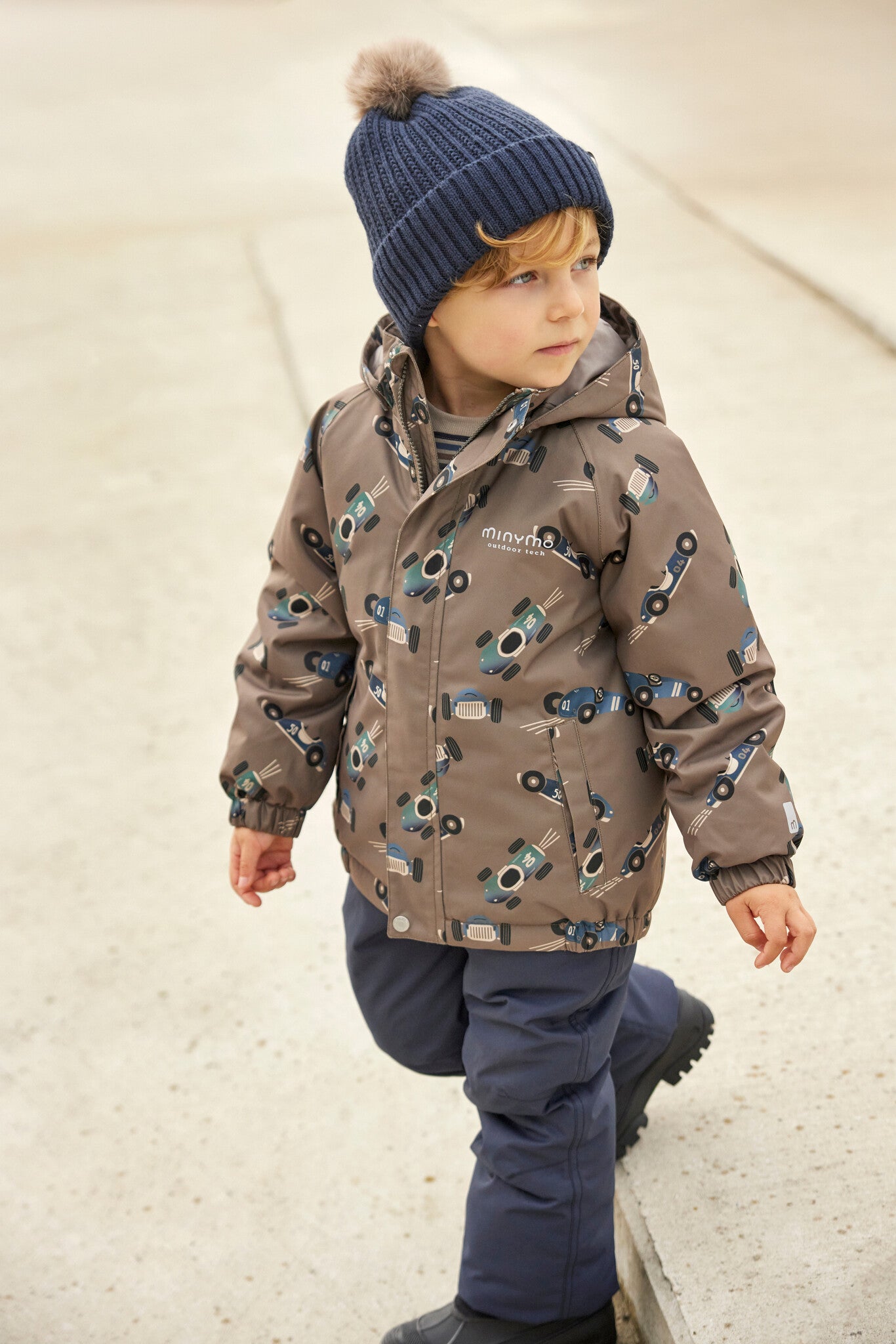 Minymo Winterjacke wasserwest - Rennauto - recycelt – jetzt kaufen