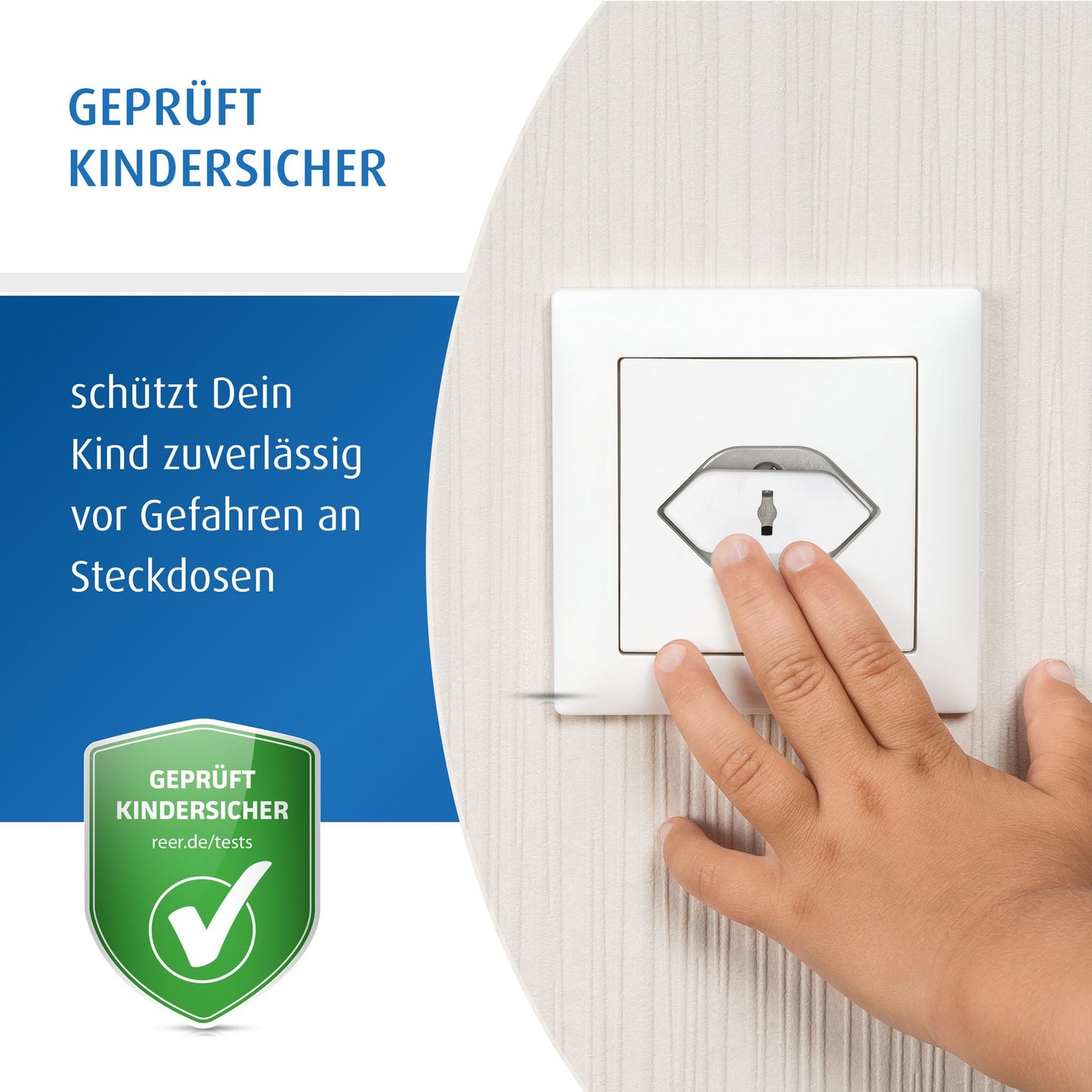 reer Steckdosenkappe, Schweiz, 8 Stück – jetzt kaufen