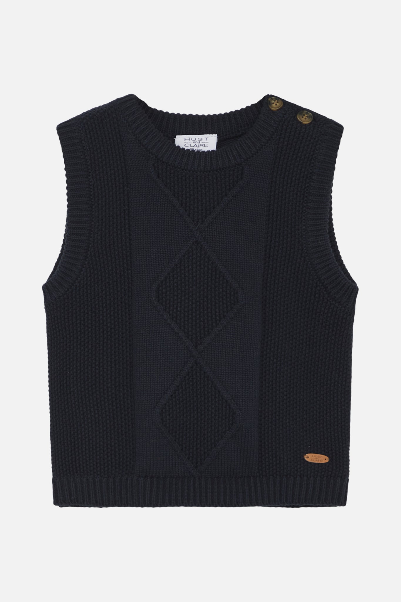 Hust and Claire Perrie Weste / Pullunder - Biobaumwol – jetzt kaufen