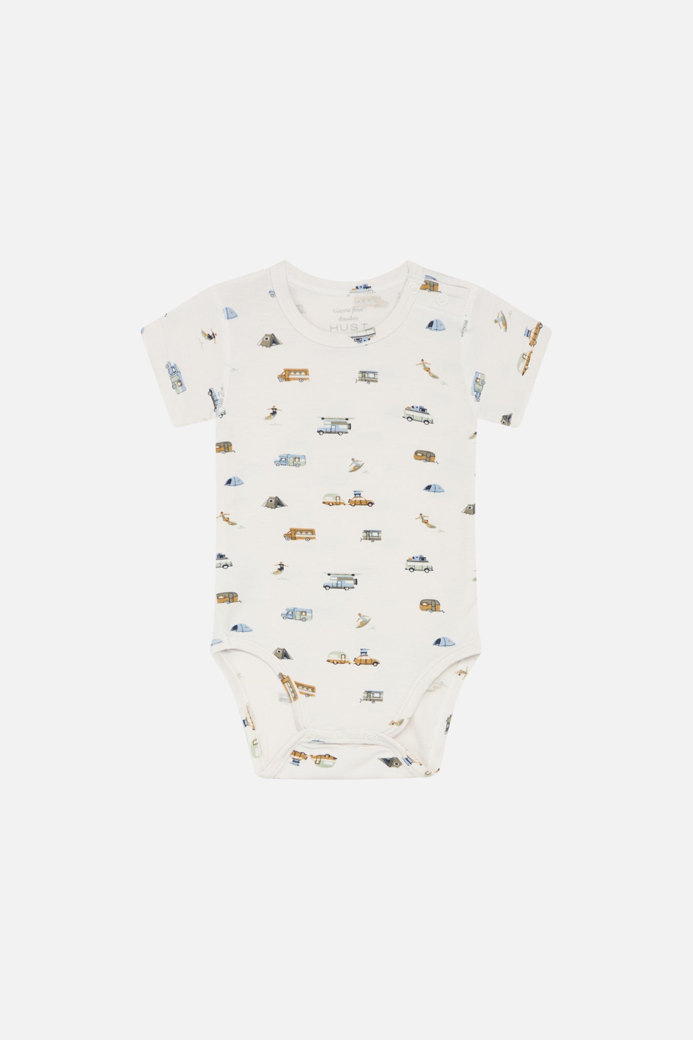 Hust and Claire Bue Body kurzarm - Camping Bambusvisko – jetzt kaufen