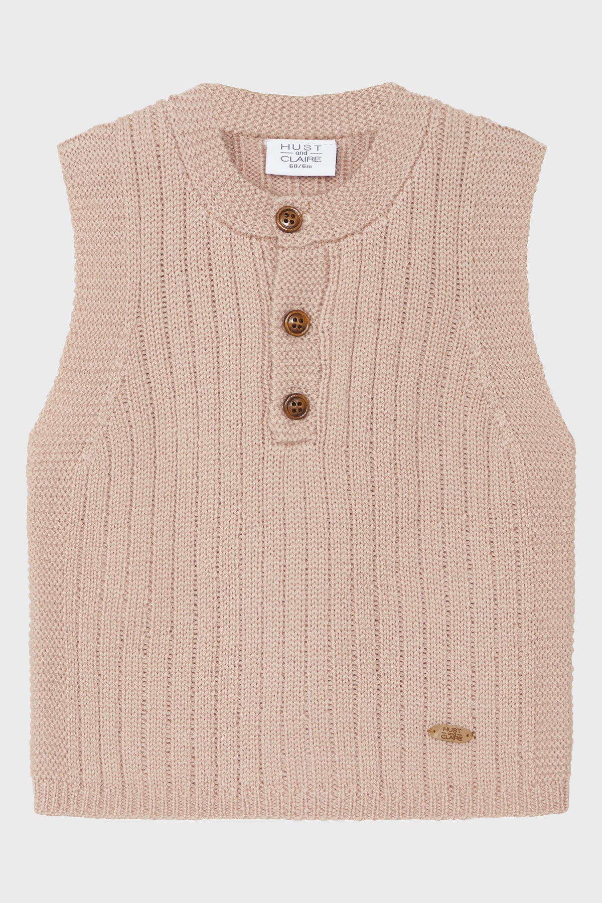 Hust and Claire Weste / Pullunder Edi Merinowolle rose – jetzt kaufen