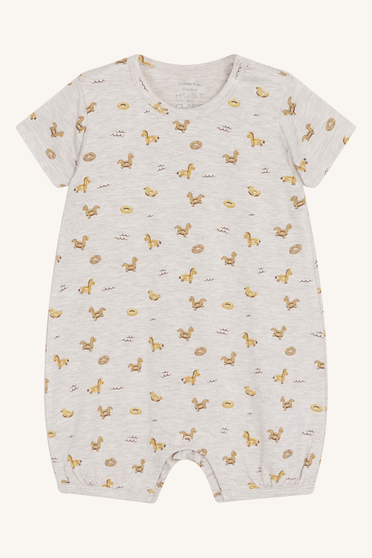 Hust and Claire Milu Strampler kurzarm Bambusviskose – jetzt kaufen