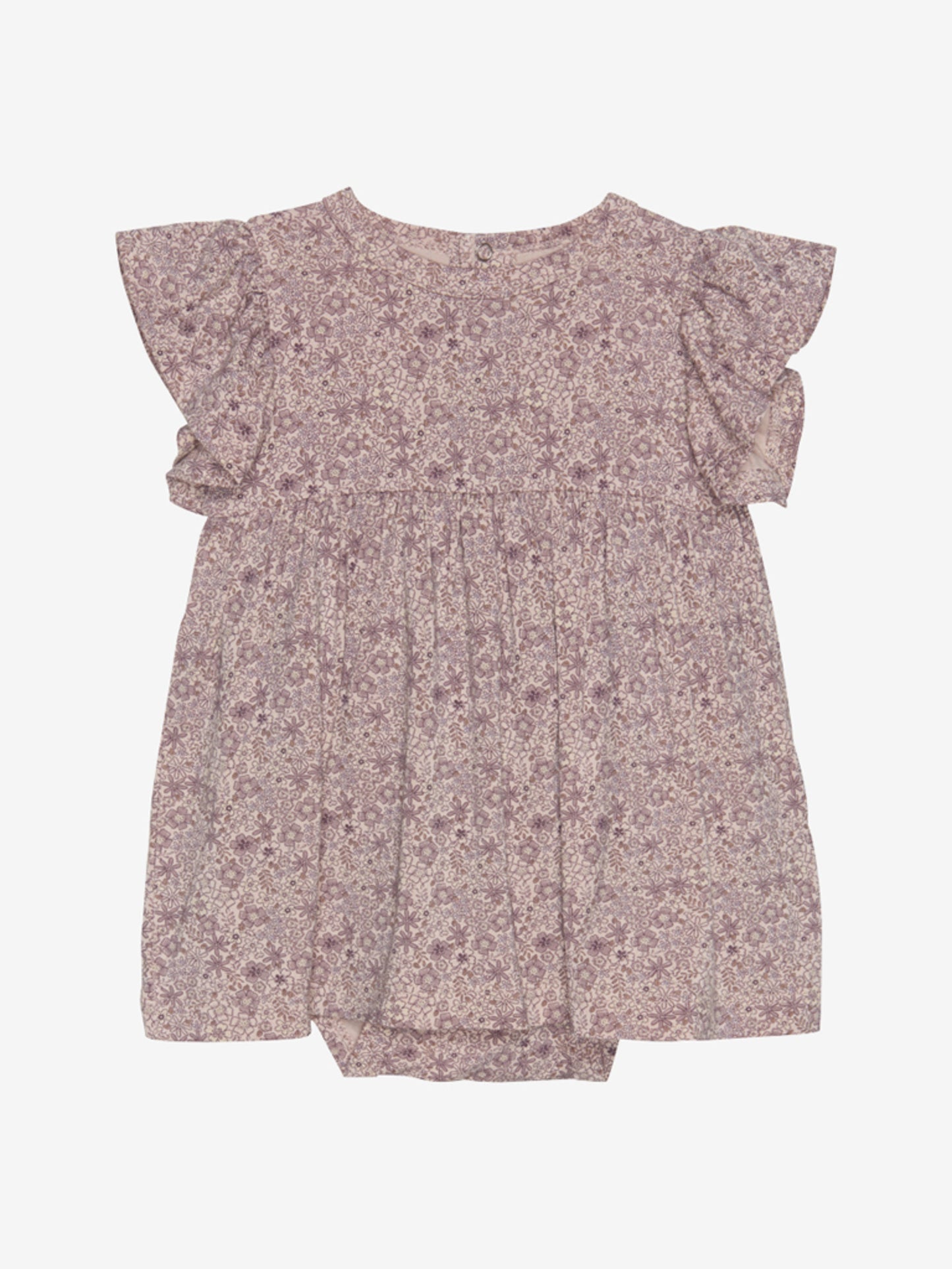 Minymo Bodykleid kurzarm - geblumt - Bambusviskose - c – jetzt kaufen