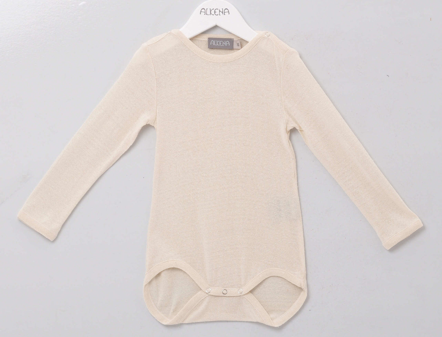 Alkena Body langarm natur mit Knöpfen an den Schultern – jetzt kaufen