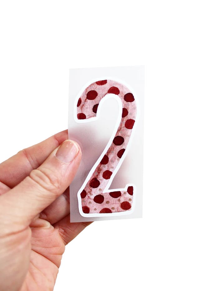 Halfbird Bügelbild Zahl 2 | Zwei – jetzt kaufen