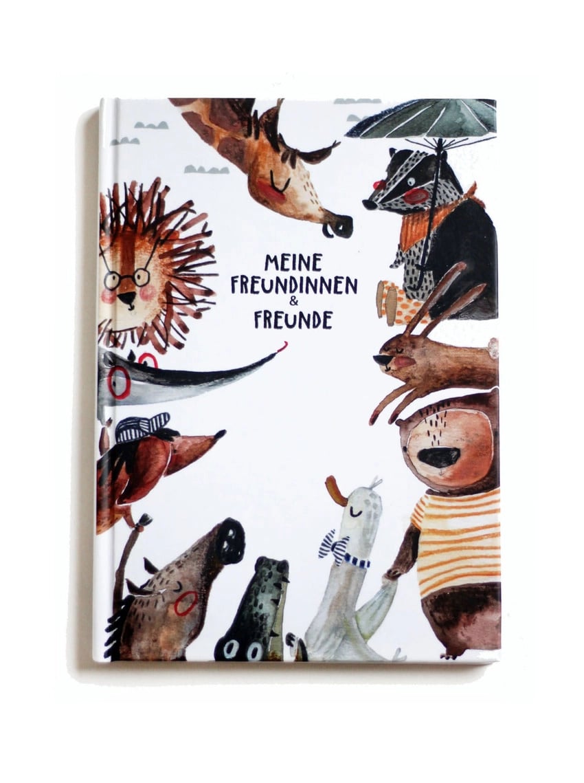 Halfbird Freundebuch mit tollen Illustrationen – jetzt kaufen