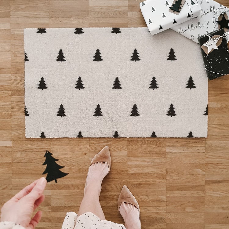 Eulenschnitt Waschbare Fussmatte Tannen – jetzt kaufen