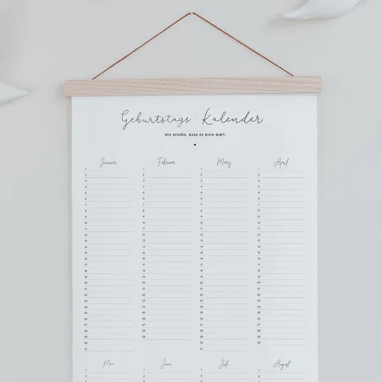 Eulenschnitt Geburtstagskalender – jetzt kaufen