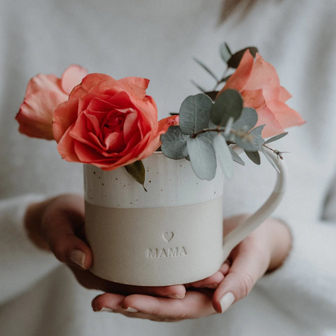 Eulenschnitt Grosse Tasse Mama Steingut spülmaschinenf – jetzt kaufen