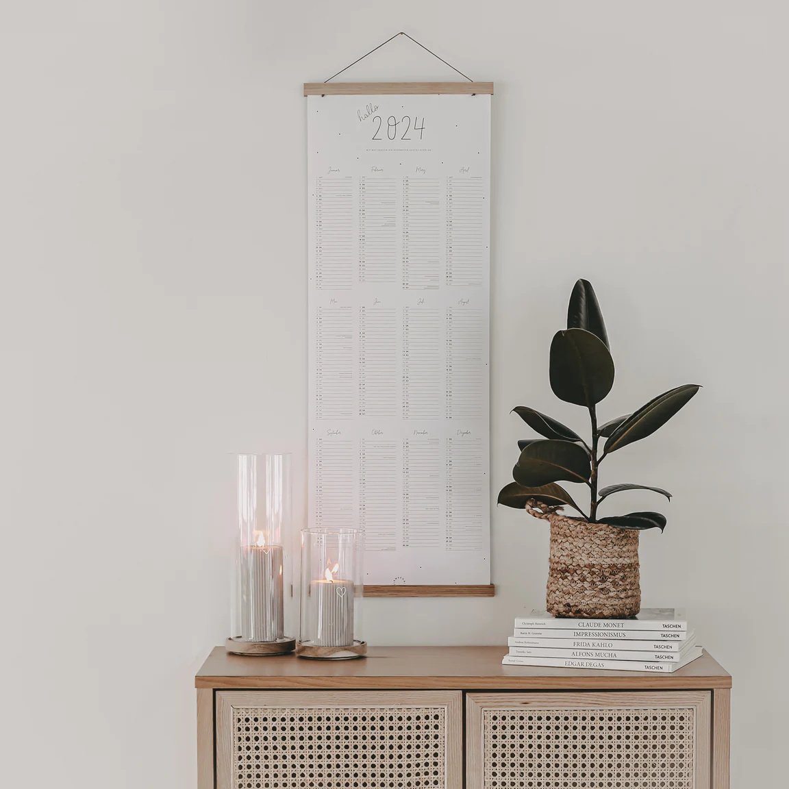 Eulenschnitt Wandkalender 2024 – jetzt kaufen