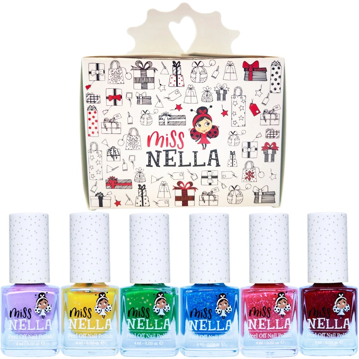 Miss Nella Nagellacke „Christmas Glitter“ 6 Stück – jetzt kaufen