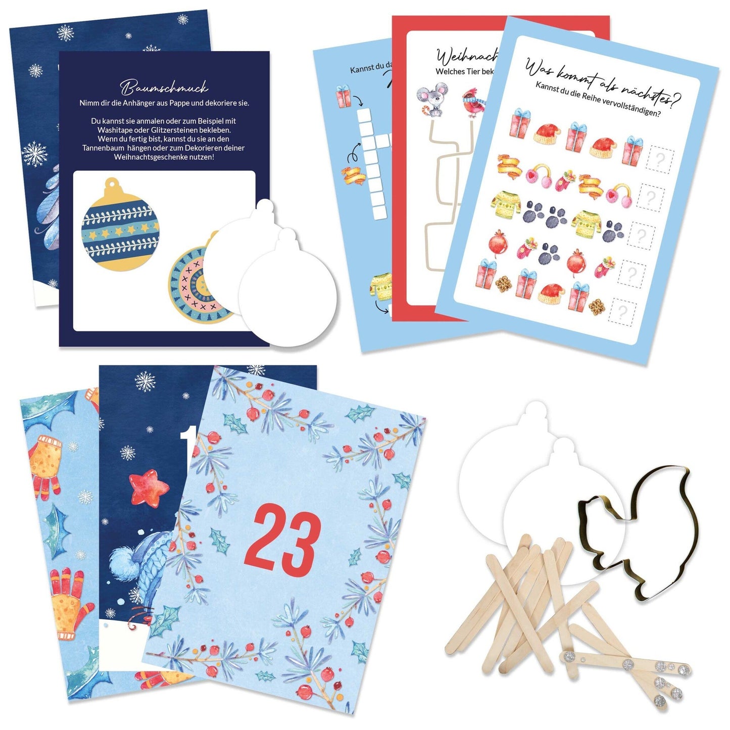 Papierdrachen Mitmach-Adventskalender für Kinder – jetzt kaufen