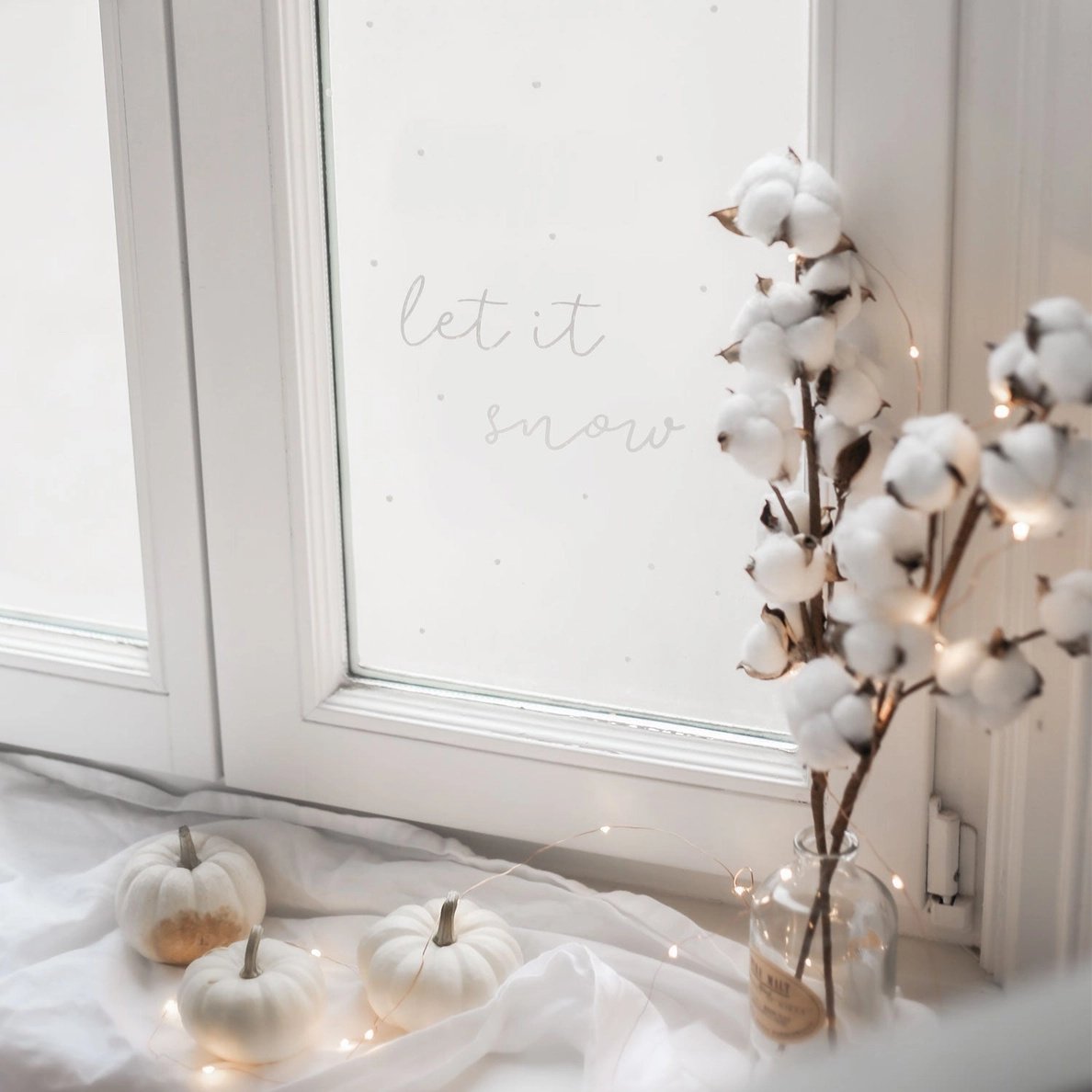 Eulenschnitt Sticker Let it snow – jetzt kaufen