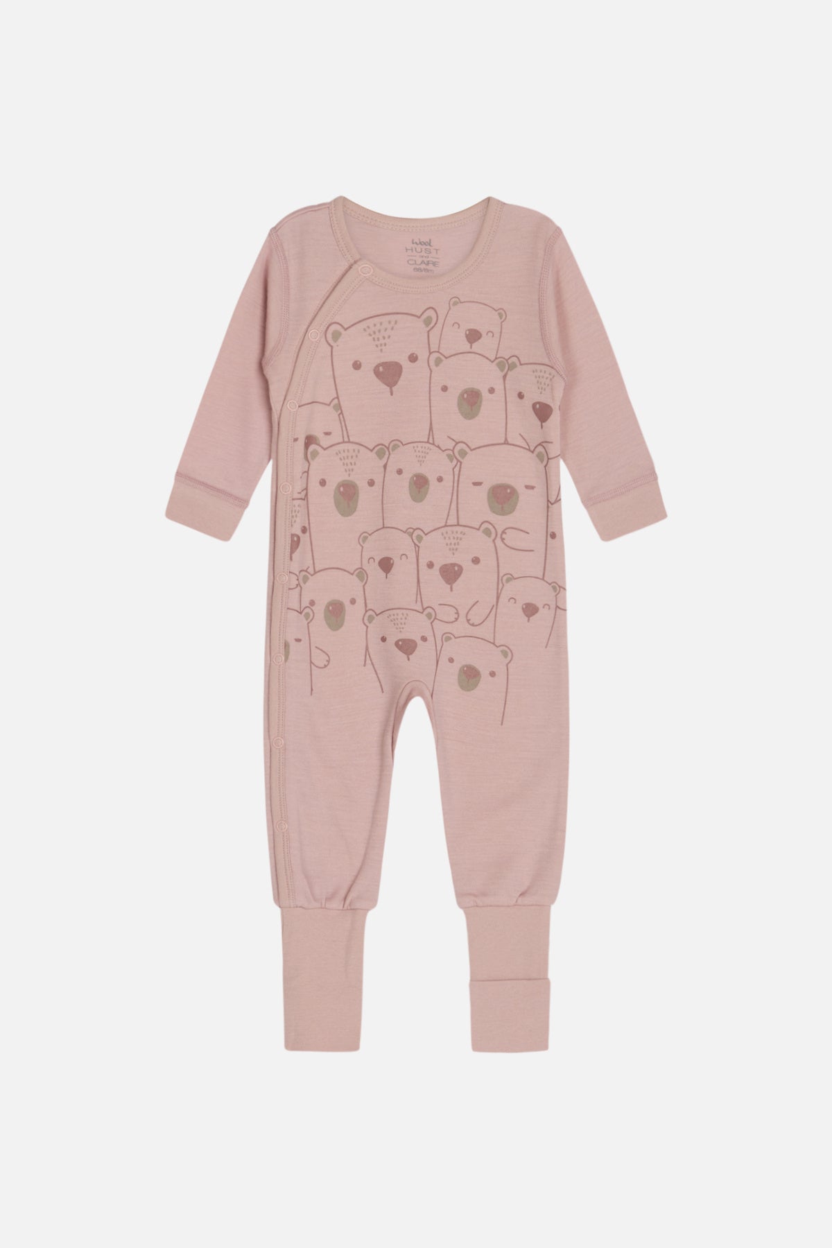 Hust and Claire Moodi Pyjama Merino Bären shade rose – jetzt kaufen