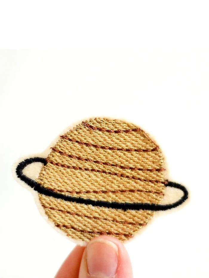 Halfbird Aufnäher Planet Bügelflicken – jetzt kaufen