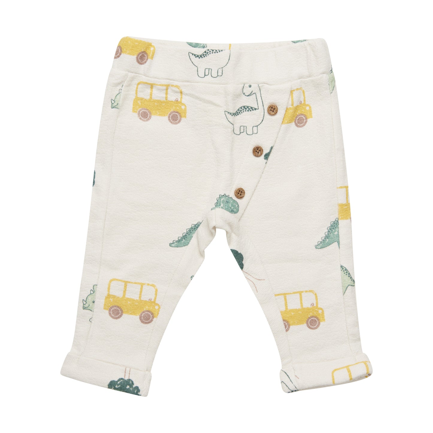 Minymo Hose - Dinosaurier - AOP Sweat - birch – jetzt kaufen