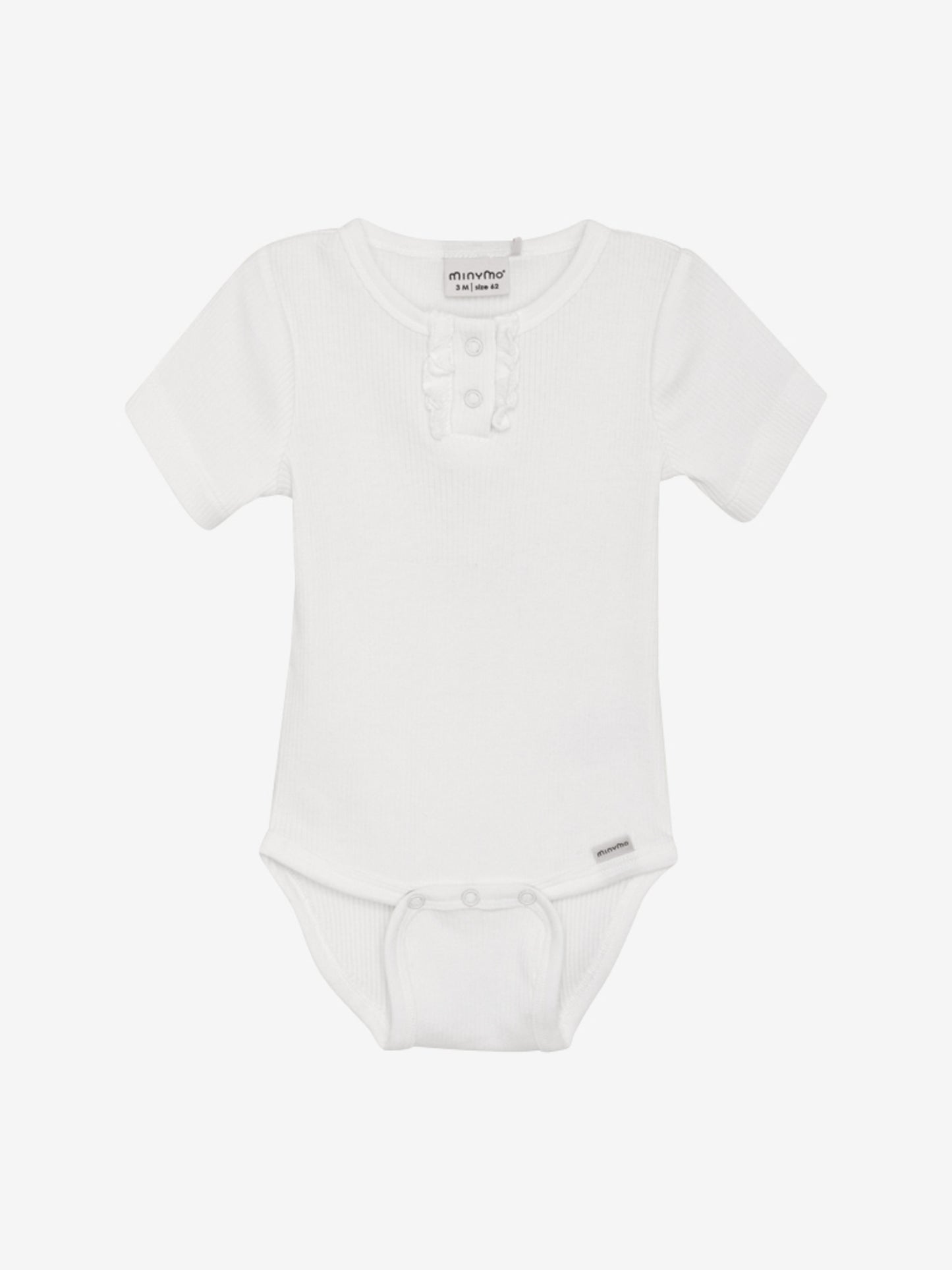 Minymo Body kurzarm Tencelmix pristine/weiss – jetzt kaufen