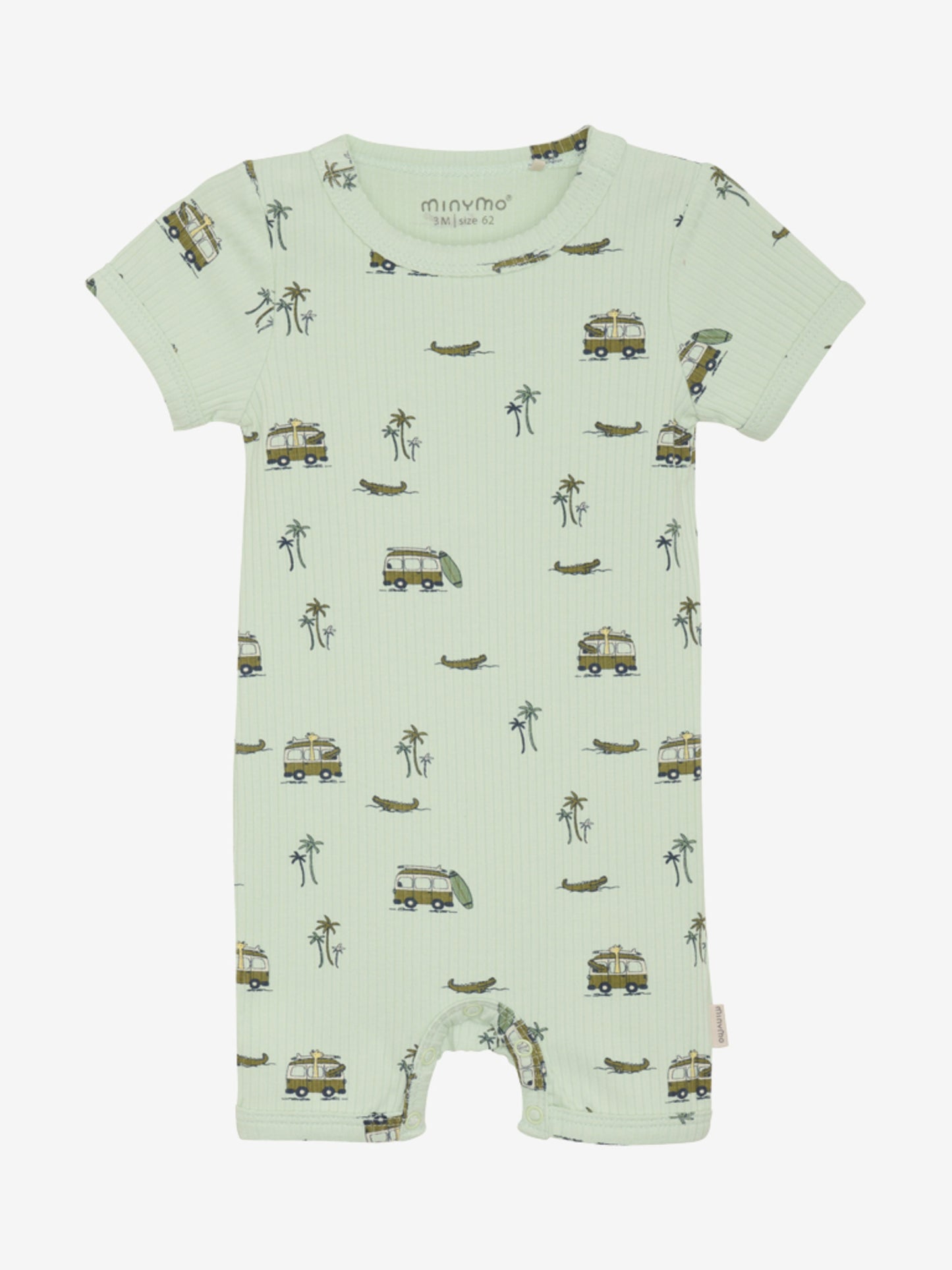 Minymo Strampler kurzarm Bambusviskosemix Ferienfeelin – jetzt kaufen