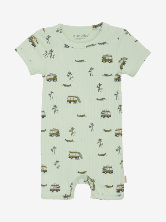 Minymo Strampler kurzarm Bambusviskosemix Ferienfeelin – jetzt kaufen