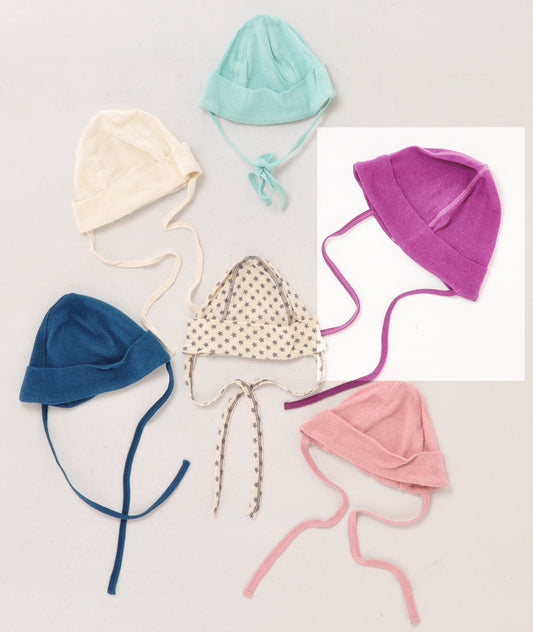 Alkena Babymütze - Bouretteseide - violett – jetzt kaufen