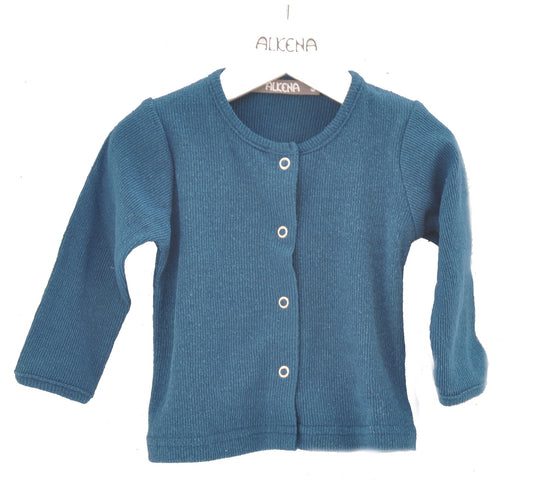 Alkena  Kinder langarm Jäckchen Bio Bourretteseide sap – jetzt kaufen