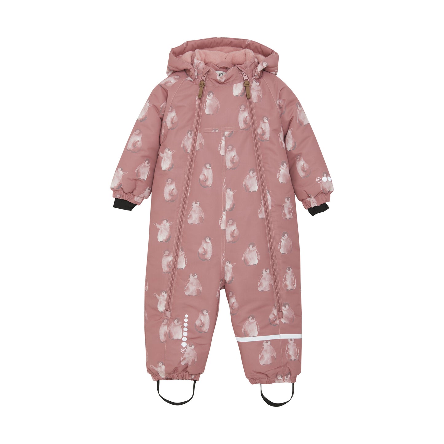 Minymo Schneeanzug Pinguin dusty rose – jetzt kaufen