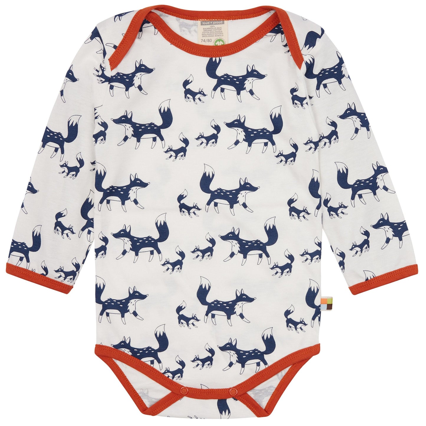 Loud and Proud Body langarm - Fuchs - ultramarin – jetzt kaufen