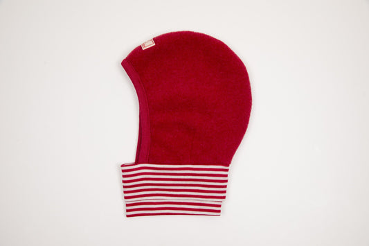 Pick a Pooh Schlupfmütze - Wollfleece - rot mélange – jetzt kaufen