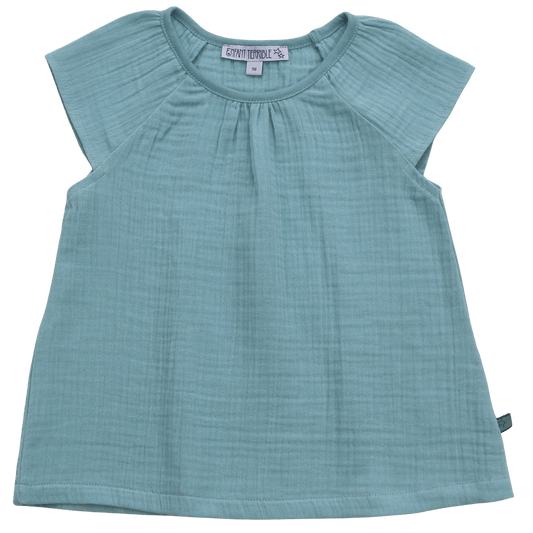 Enfant Terrible Musselin Top turquoise – jetzt kaufen
