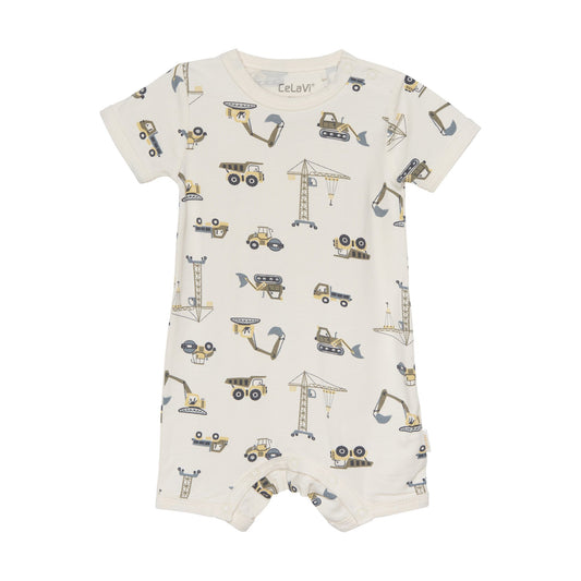 CeLaVi Strampler kurzarm - Bau - Bambusmix - aloe – jetzt kaufen