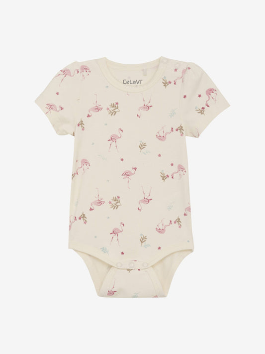 CeLaVi Body kurzarm Flamingo Bambusmix brandied aprico – jetzt kaufen