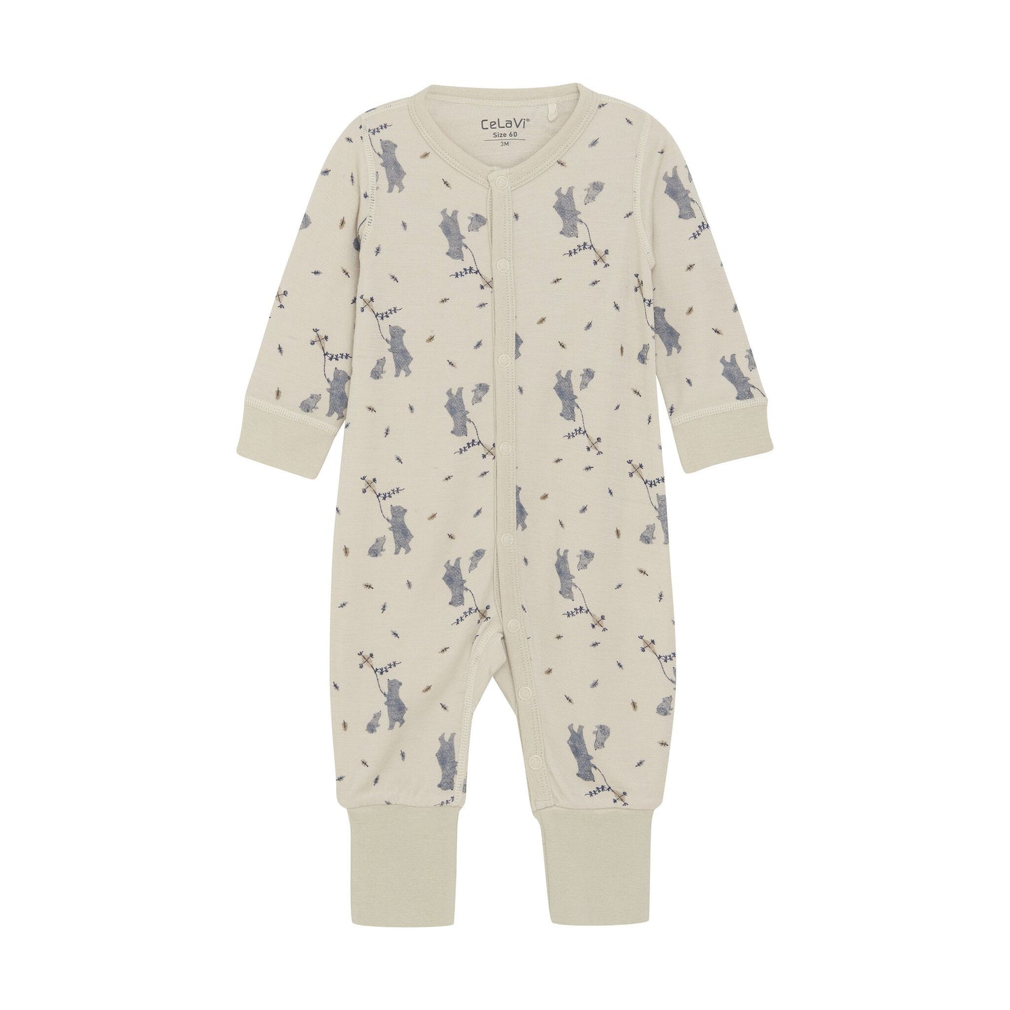 CeLaVi Pyjama Bambusviskose/Wolle  Bären – jetzt kaufen