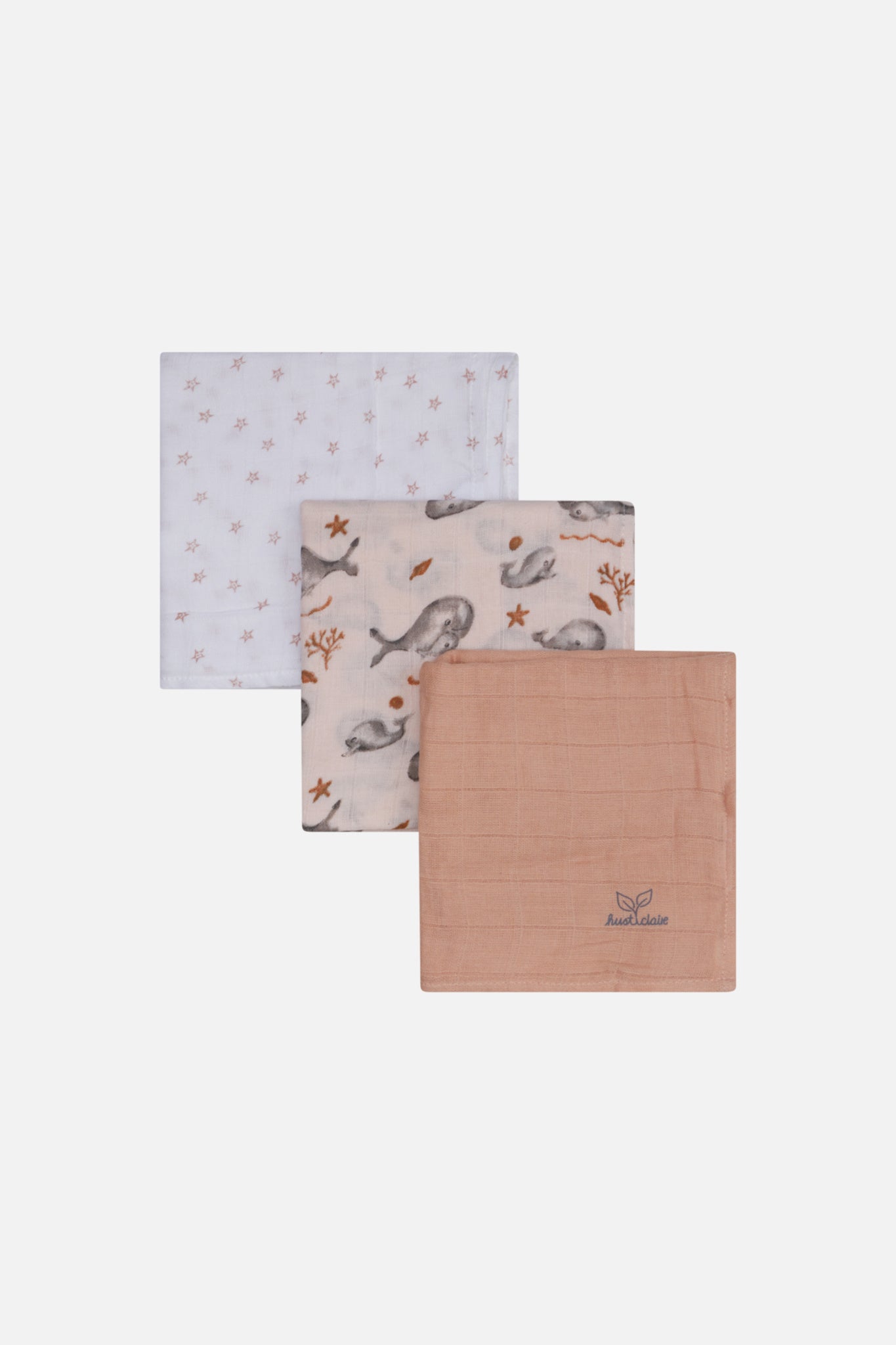 Hust and Claire Mullwindeln 3er Pack  - rose cloud – jetzt kaufen