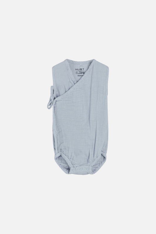 Hust and Claire Mile - Musselin Strampler kurzarm - bl – jetzt kaufen