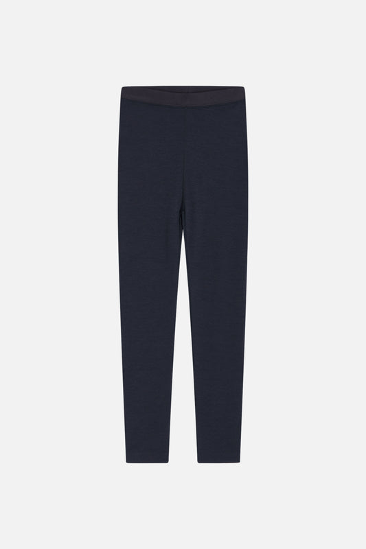 Hust and Claire Laki Leggings Wolle Bambus blue night – jetzt kaufen