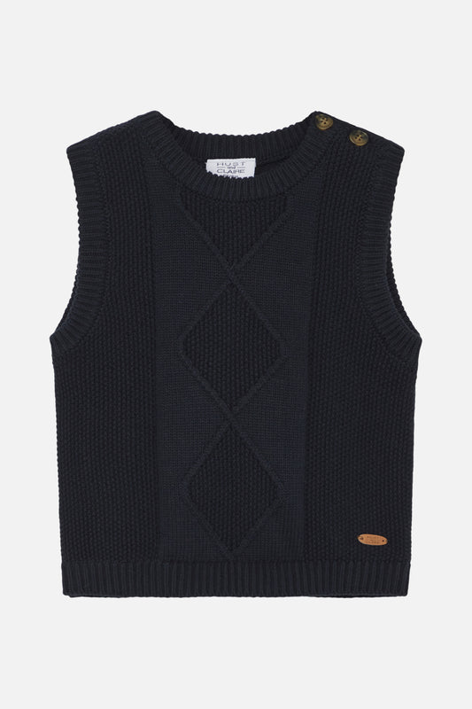 Hust and Claire Perrie Weste /  Pullunder - Biobaumwol – jetzt kaufen