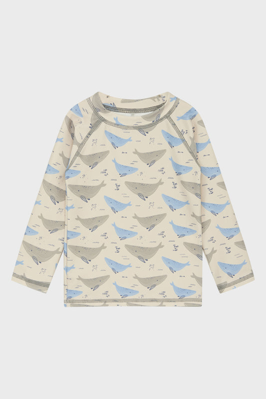 Hust and Claire UV-Badeshirt langarm Maiak Wale french – jetzt kaufen