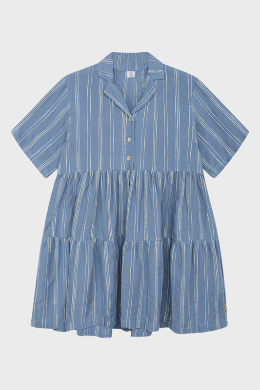 Hust and Claire Kleid Kafiya Viskosemix gestreift fade – jetzt kaufen