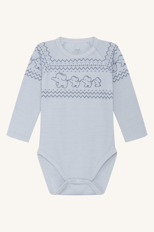Hust and Claire Body Bosti langarm Merinowolle Elefant – jetzt kaufen