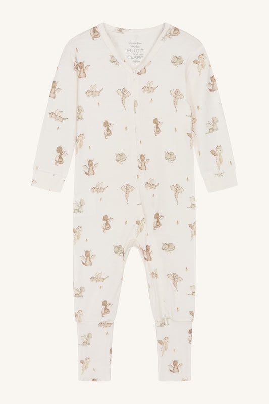 Hust and Claire Bambuspyjama Mulle - Reissverschluss – jetzt kaufen