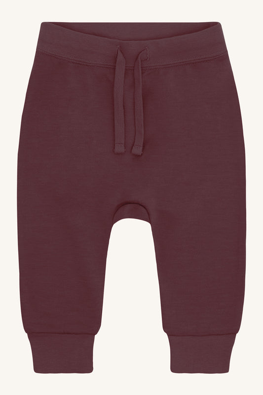 Hust and Claire Gaby Joggers Hose Wolle Bambus plum – jetzt kaufen