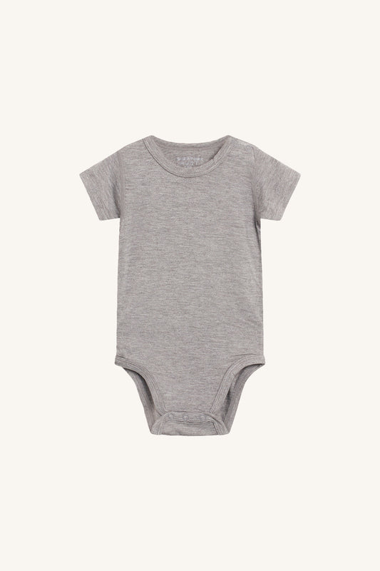 Hust and Claire Bue Body kurzarm Bambusviskose - grey – jetzt kaufen