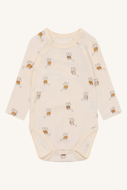 Hust and Claire Wickelbody Bo Maus langarm - Merinowol – jetzt kaufen