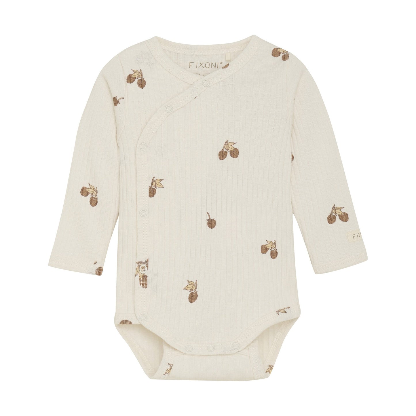 Fixoni Wickelbody langarm - Brombeere - Biobaumwolle e – jetzt kaufen