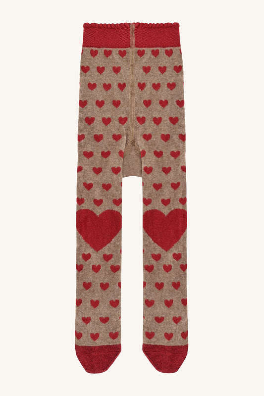 Hust and Claire Strumpfhose festlich mit Herzmotiv jetzt kaufen