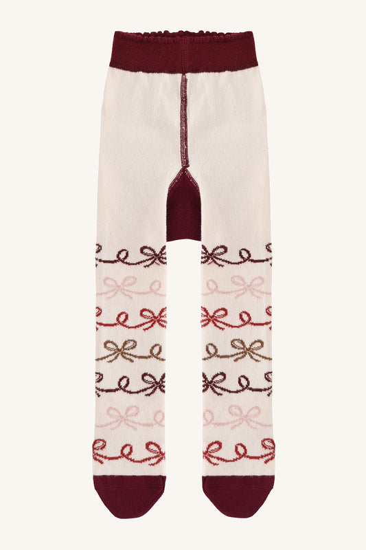 Hust and Claire Strumpfhose festlich mit Schleifen - B – jetzt kaufen