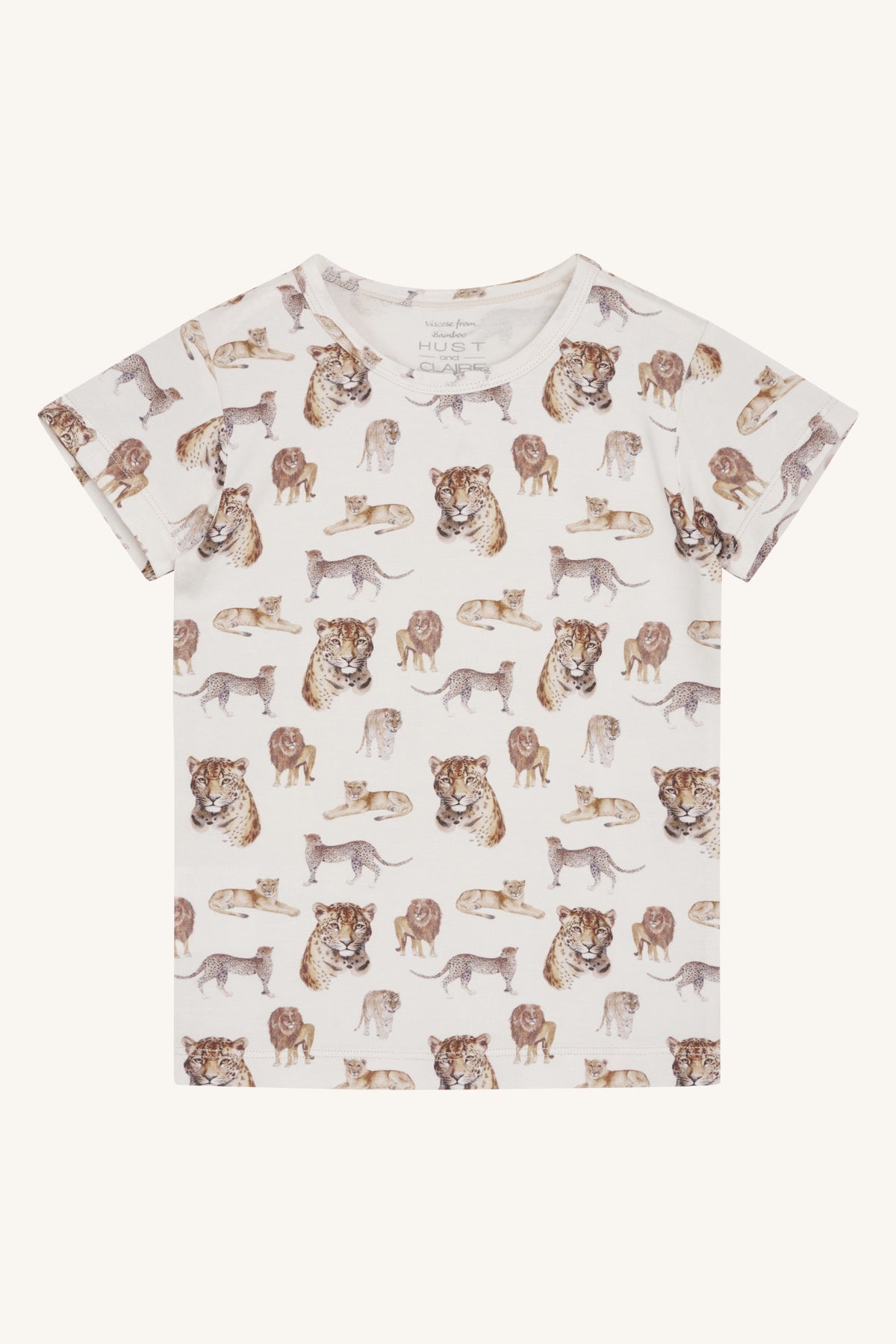 Hust and Claire Austin Shirt kurzarm Bambusviskose Rau – jetzt kaufen